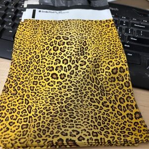 Leopard Print Women's non padding shipping bags